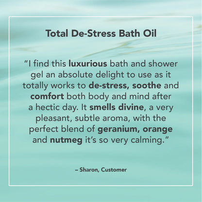 Total De-Stress Bath Oil