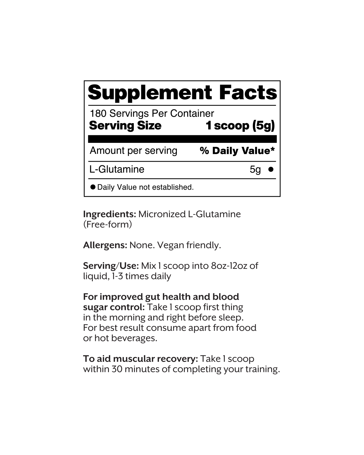 L-Glutamine Micronised