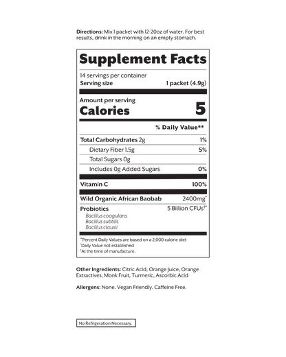 Debloat: Prebiotic + Probiotic