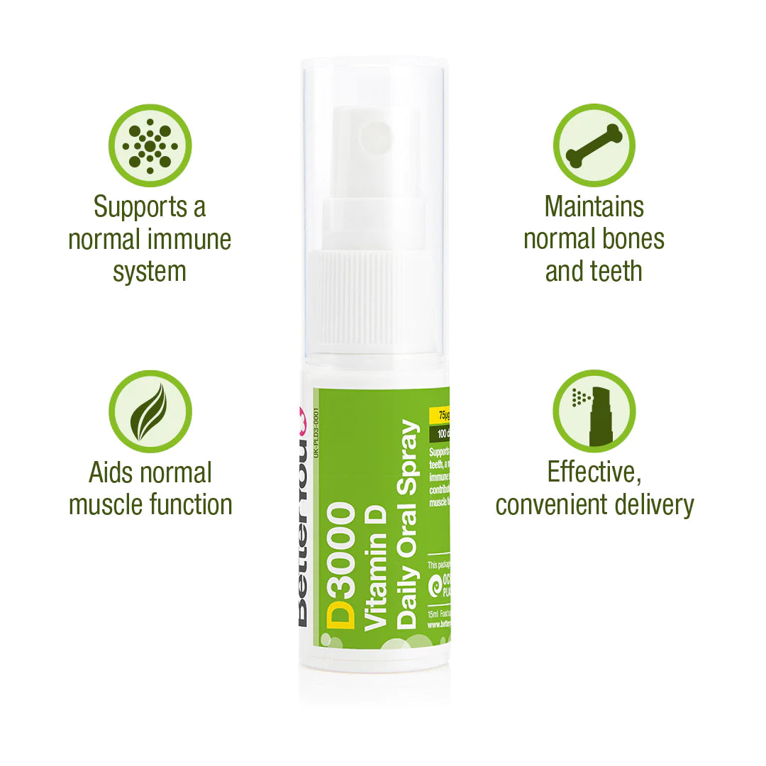 Vitamin D 3000 IU Oral Spray