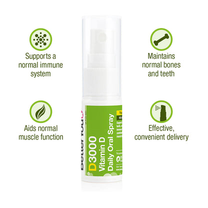 Vitamin D 3000 IU Oral Spray