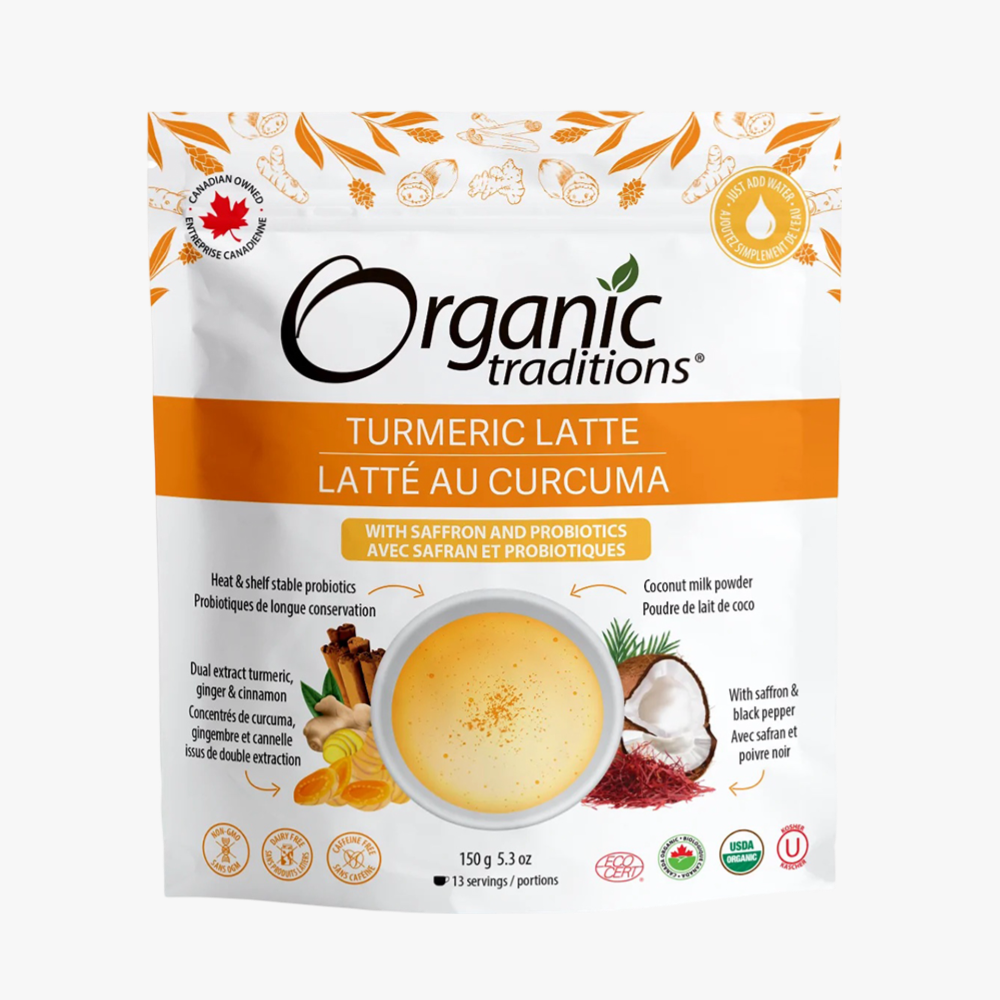 Organic Traditions Turmeric Latte with Probiotics